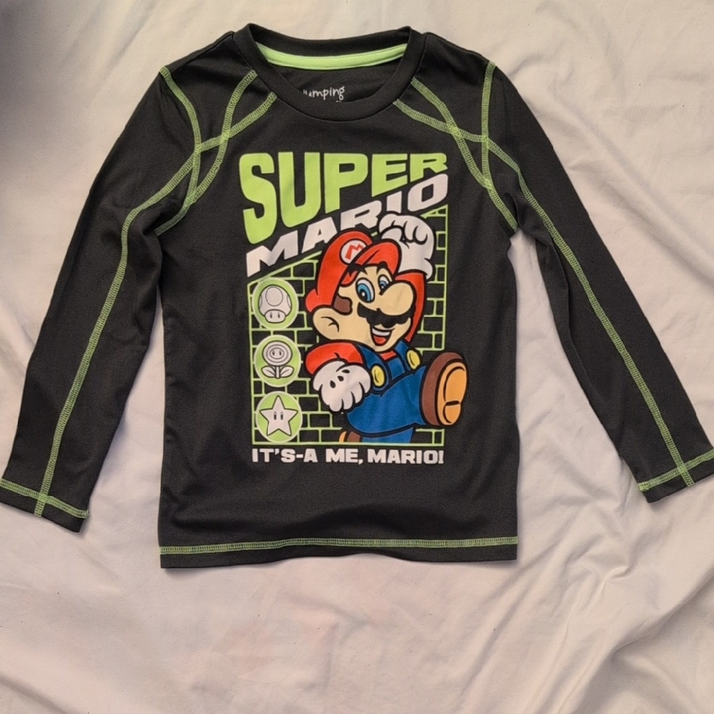 5 for $20 Super Mario Long Sleeve Shirt